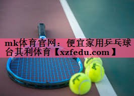 mk体育官网：便宜家用乒乓球台其利体育