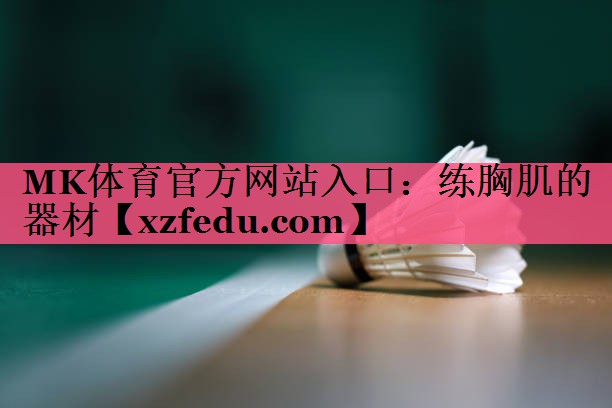 练胸肌的器材