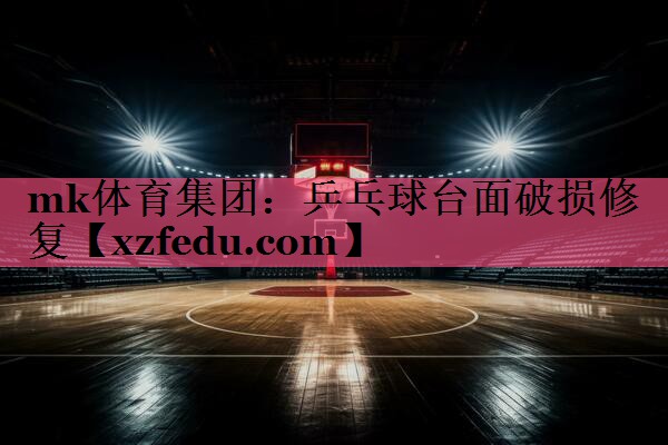 乒乓球台面破损修复