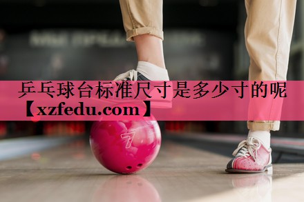 乒乓球台标准尺寸是多少寸的呢