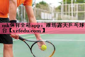 潍坊露天乒乓球台